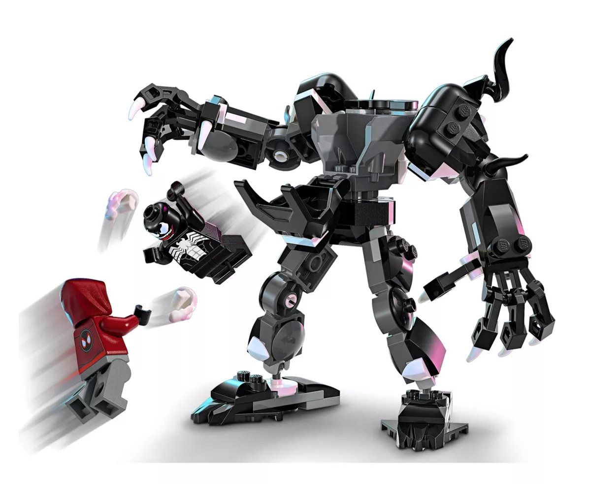 Foto 4 pulgar | Kit De Construcción Lab.g Armadura Robótica De Venom Vs. Miles Morales 76276