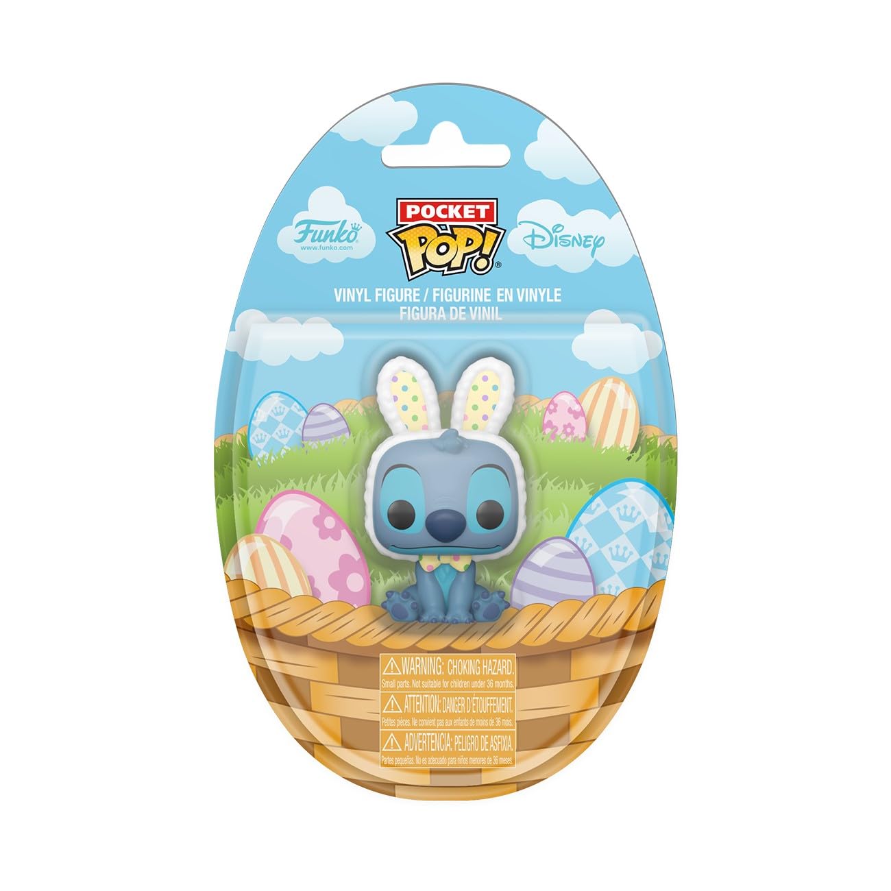 Foto 2 pulgar | Huevo De Pascua Pocket Pop Funko Lilo & Stitch Stitch, 4 Cm - Venta Internacional.