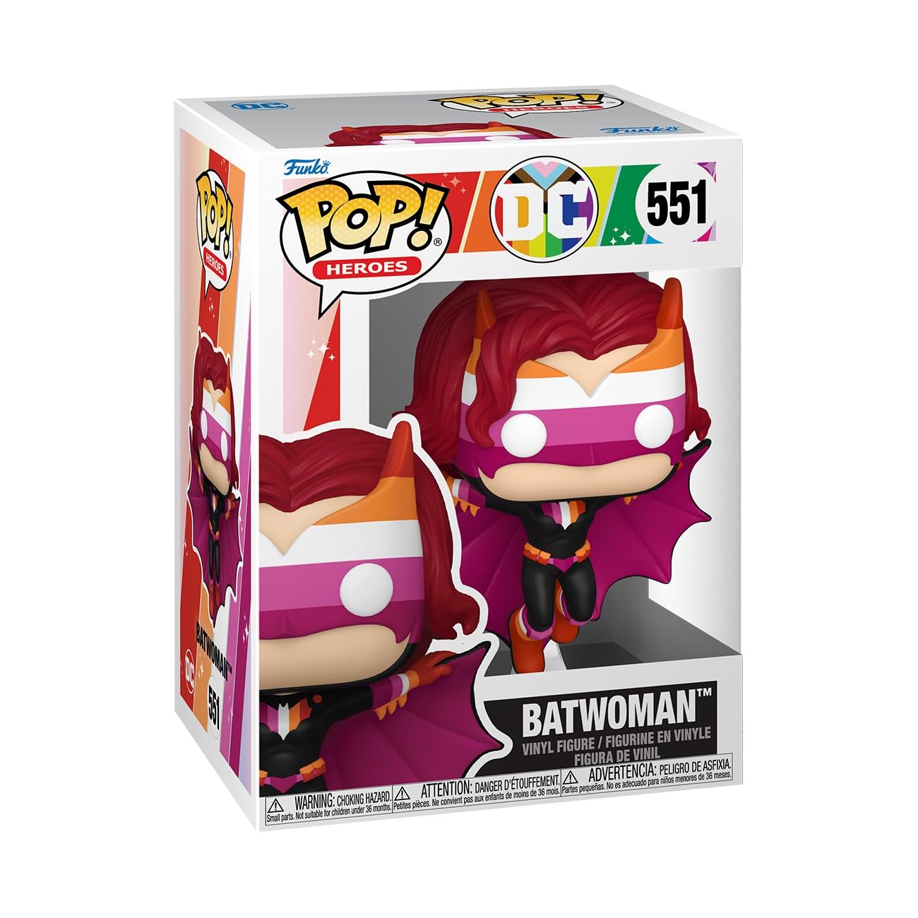Foto 1 | Figura De Vinilo Funko Pop Heroes: Pride Batwoman Dc Comics - Venta Internacional.