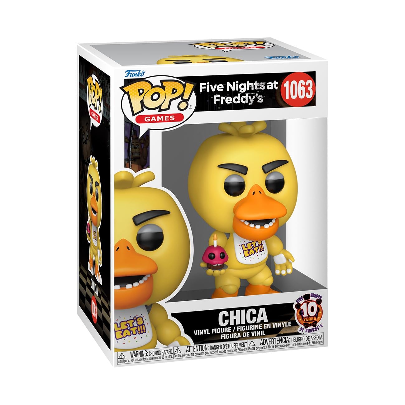 Foto 2 pulgar | Figura De Vinilo Coleccionable Funko Pop Games Five Nights At Freddy's Foxy 10y - Venta Internacional.