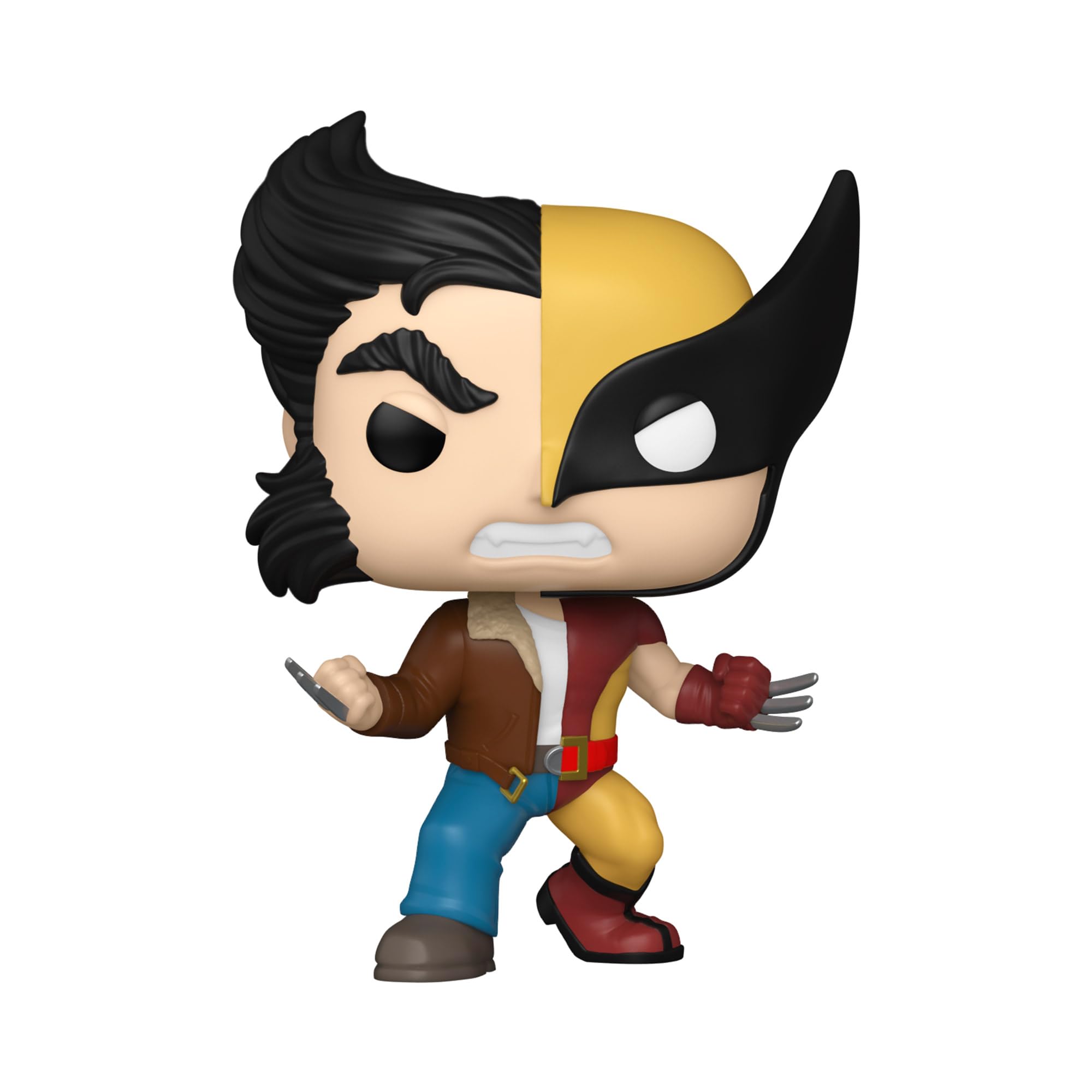 Foto 3 pulgar | Figura De Vinilo Funko Pop Marvel Split Wolverine/logan 9,5 Cm - Venta Internacional.