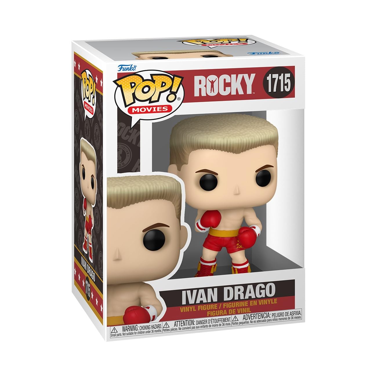 Foto 2 pulgar | Figura De Vinilo Funko Pop Movies Rocky Ivan Drago 9,5 Cm - Venta Internacional.