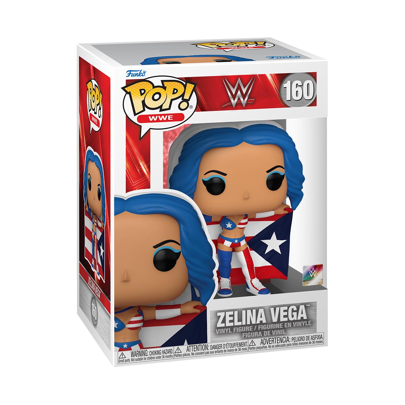 Foto 2 pulgar | Figura De Vinilo Coleccionable Funko Pop! ¡zelina Vega De Wwe - Venta Internacional.
