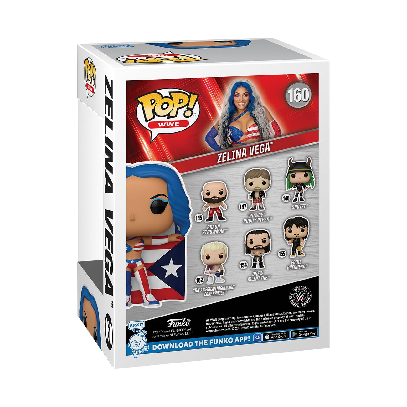 Foto 4 pulgar | Figura De Vinilo Coleccionable Funko Pop! ¡zelina Vega De Wwe - Venta Internacional.