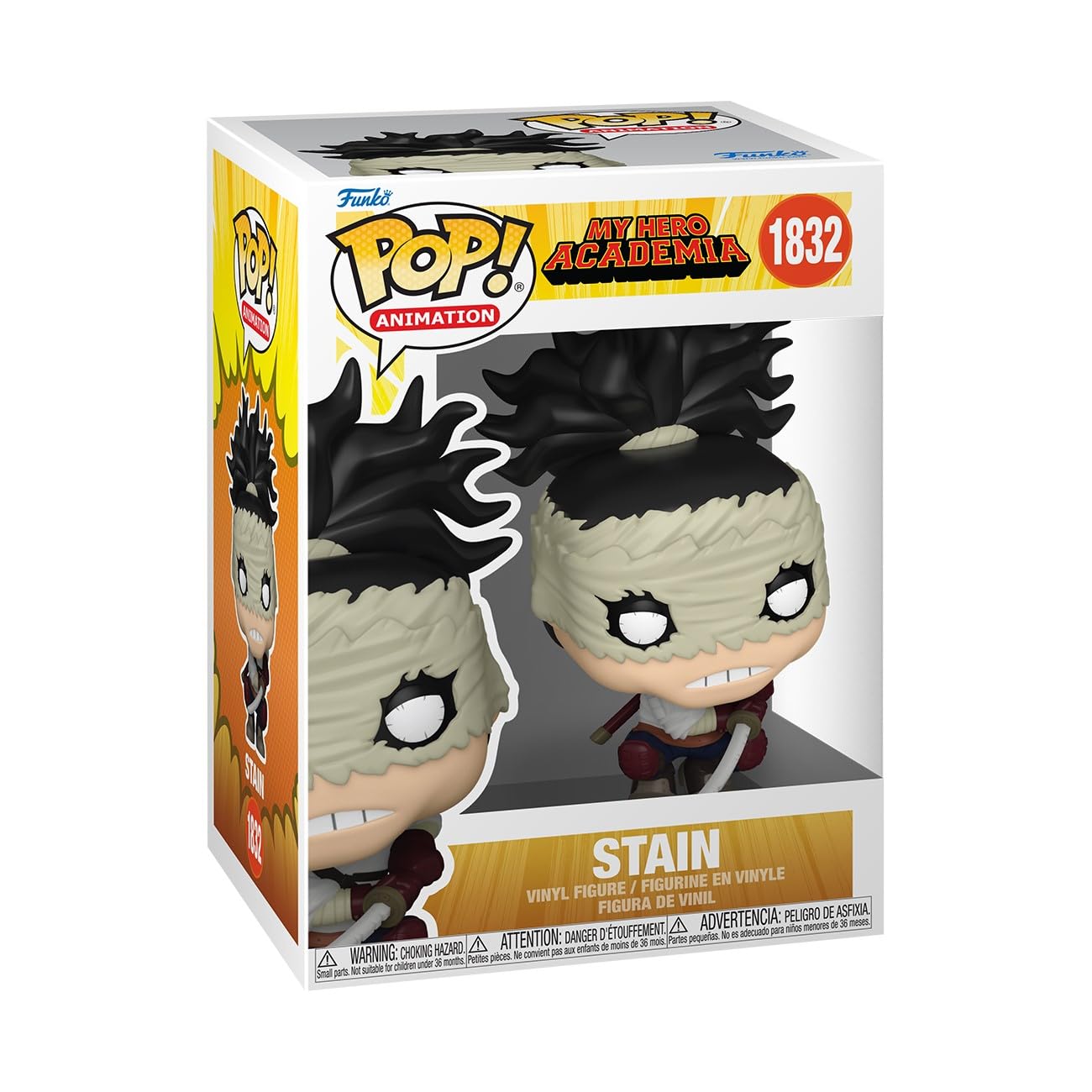 Foto 1 | Figura De Vinilo Coleccionable Funko Pop My Hero Academia Stain - Venta Internacional.