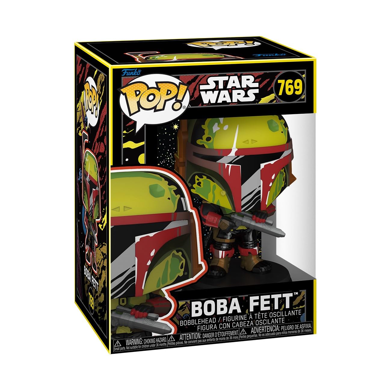 Foto 2 pulgar | Funko Pop Star Wars Boba Fett - Venta Internacional