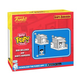 Foto 3 | Funko Pop! De Colección Bitty Town Bob's Burgers, Bob Belcher - Venta Internacional.