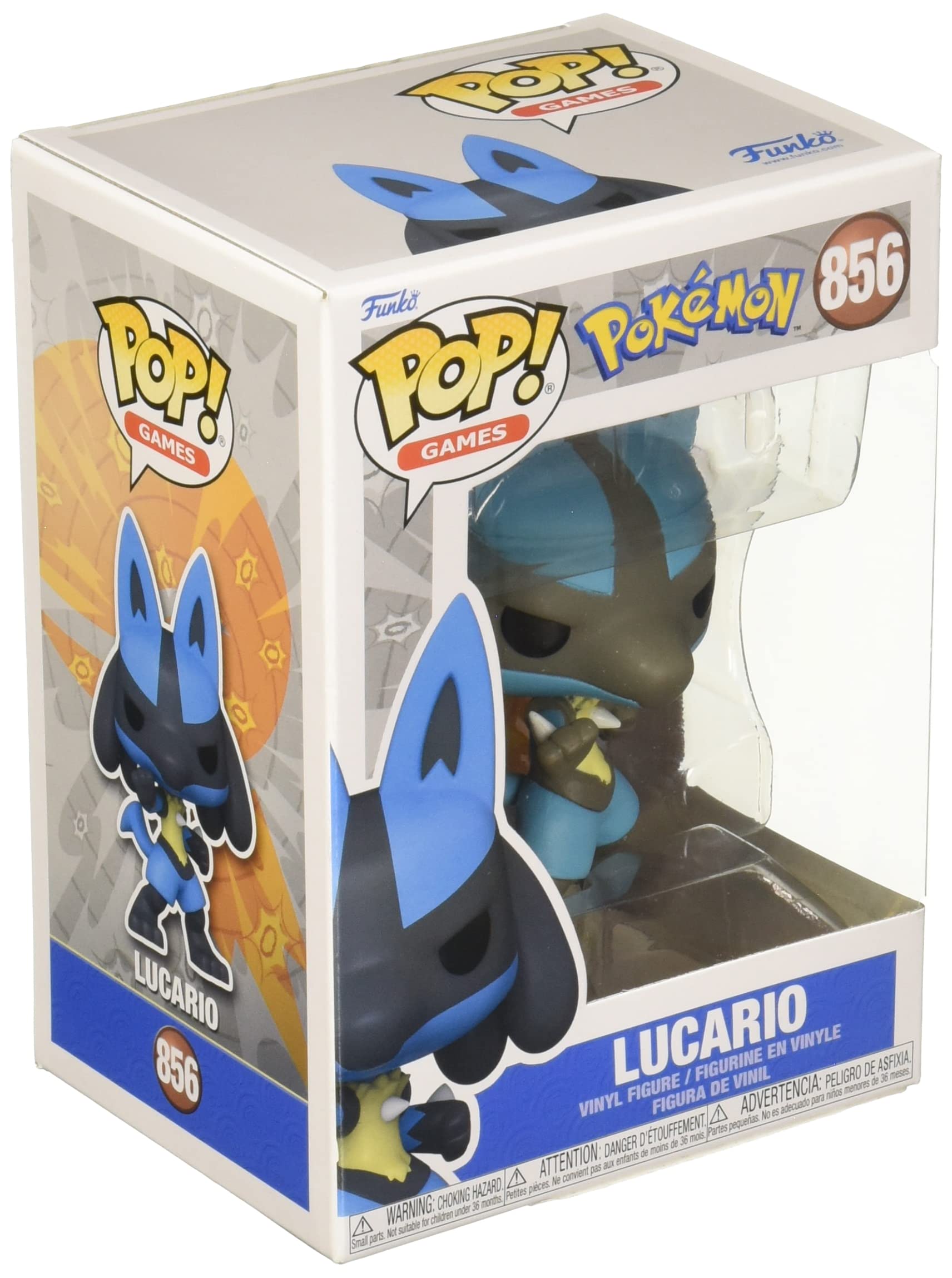 Foto 2 pulgar | Figura Funko Pop! Juegos Pokemon Lucario De 10,6 Cm - Funko - Venta Internacional.