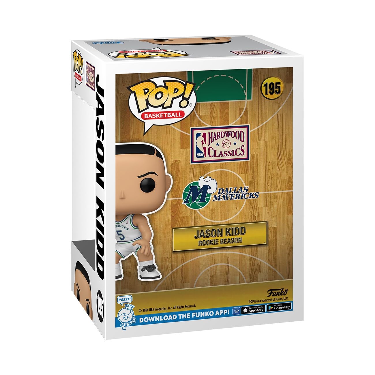 Foto 4 pulgar | Figura De Vinilo Coleccionable Funko Pop Nba Mavs Jason Kidd - Venta Internacional.