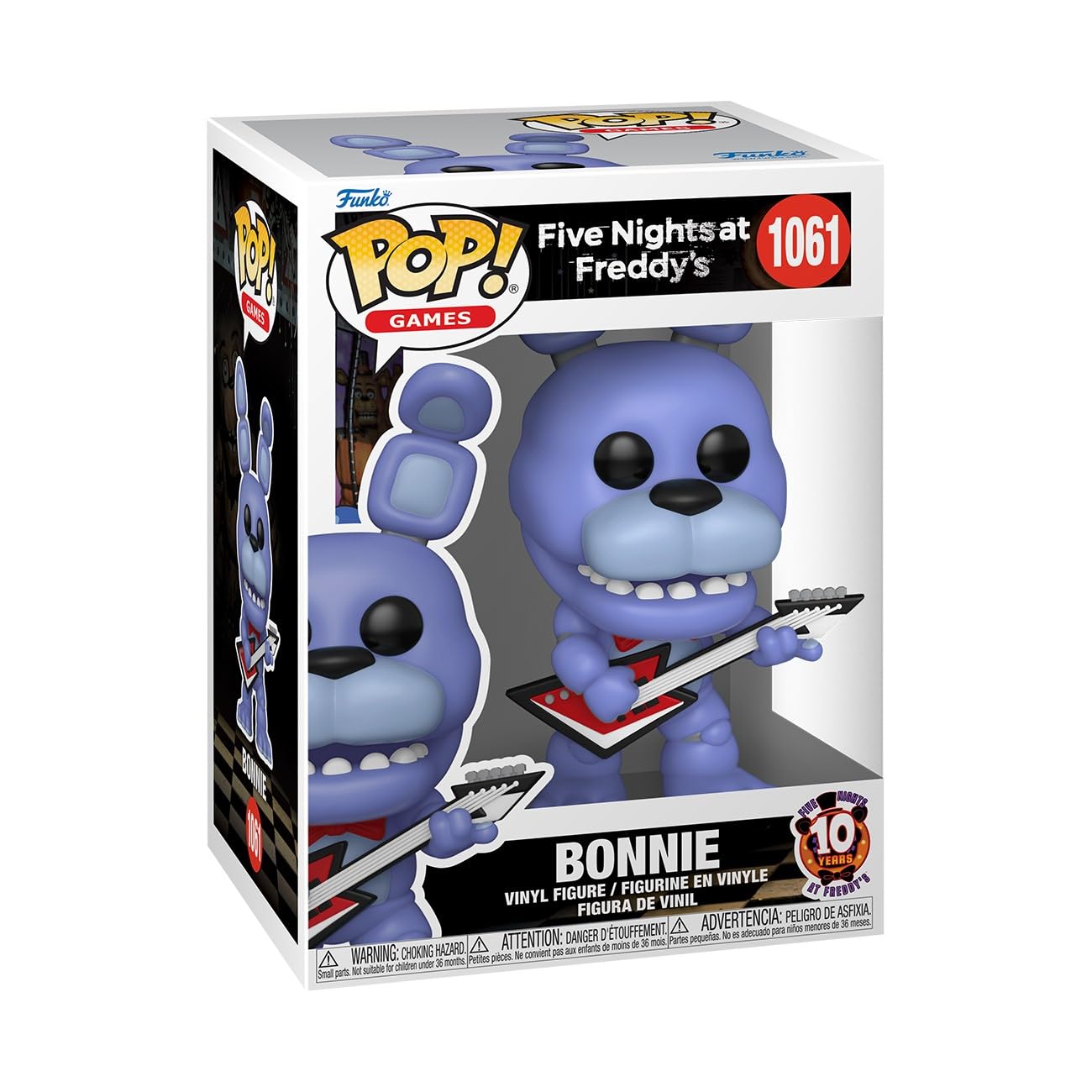 Foto 2 pulgar | Figura De Vinilo Funko Pop Games Five Nights At Freddy's Bonnie - Venta Internacional.