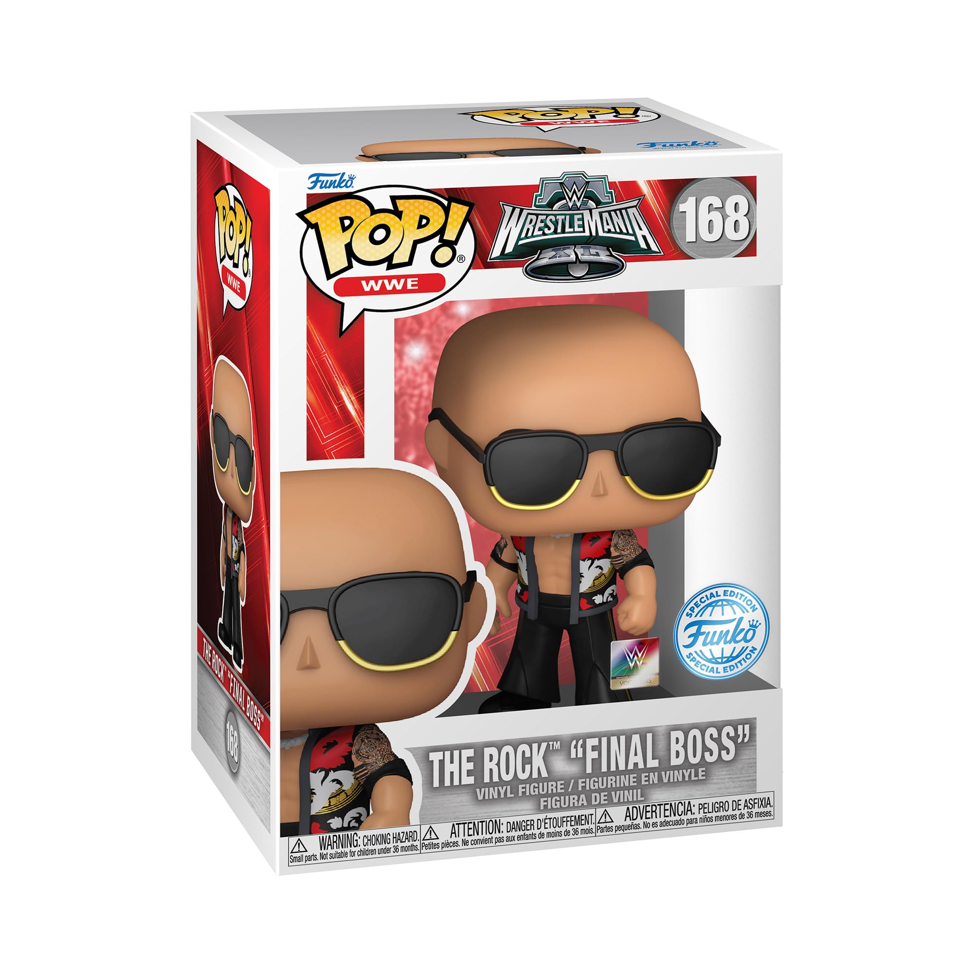 Foto 2 pulgar | ¡funko Pop! El Jefe De La Final De Wwe Wrestlemania Xl - Venta Internacional.