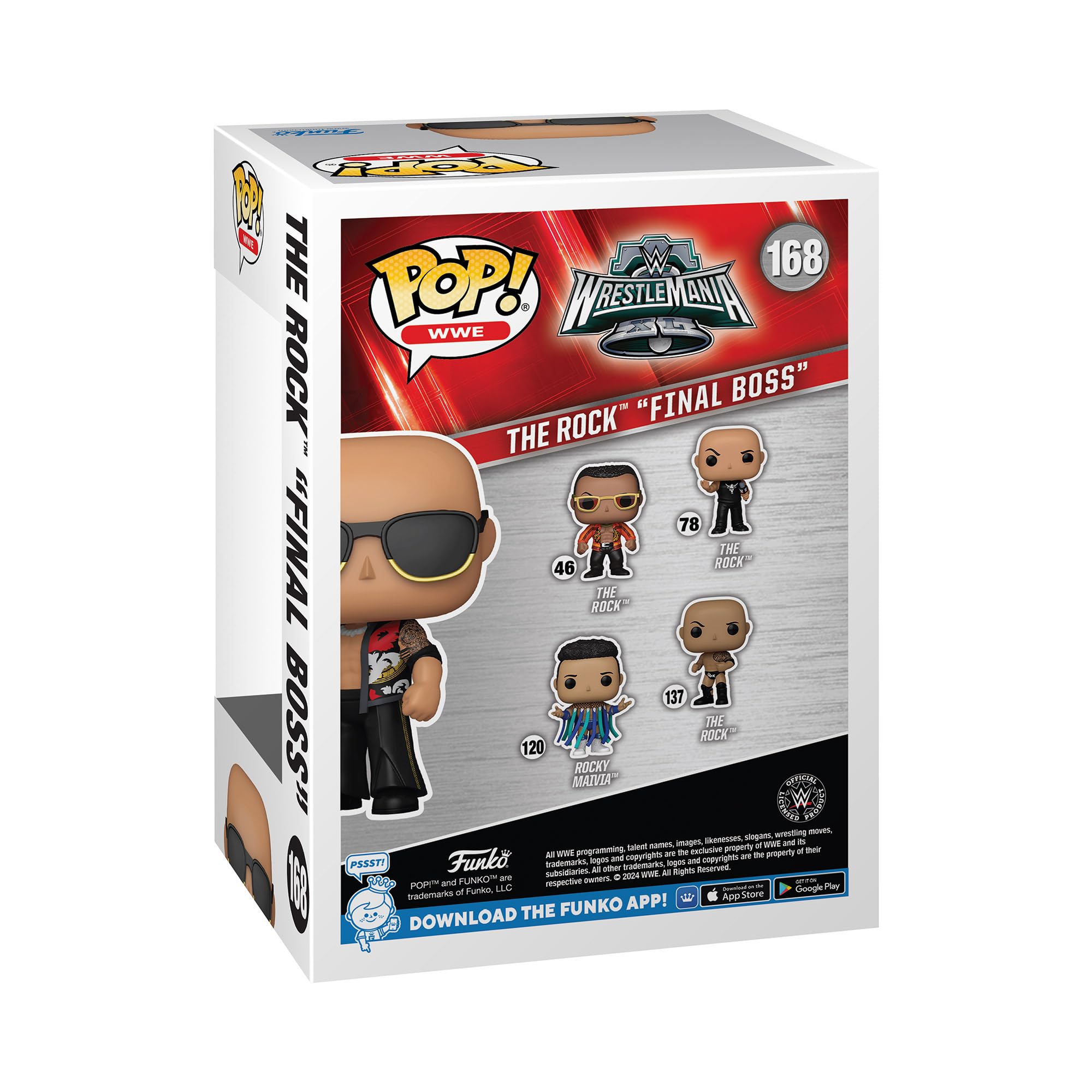 Foto 4 pulgar | ¡funko Pop! El Jefe De La Final De Wwe Wrestlemania Xl - Venta Internacional.