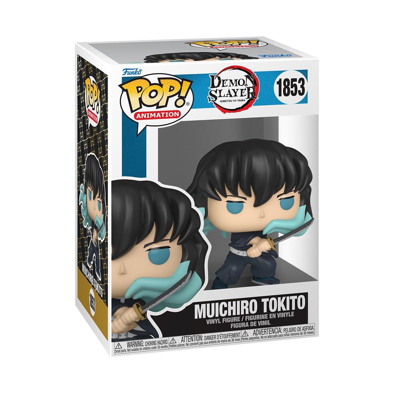 Foto 2 pulgar | Figura De Vinilo Funko Pop Animation Demon Slayer Muichiro - Venta Internacional.