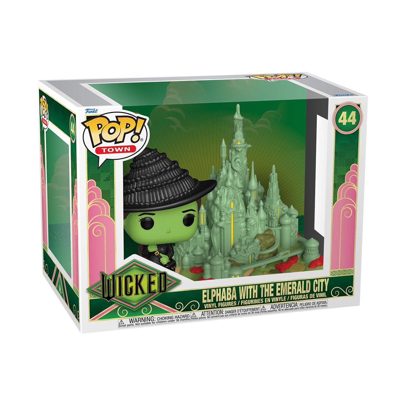 Foto 2 pulgar | Figura De Vinilo Coleccionable Funko Pop Town Wicked Elphaba - Venta Internacional.