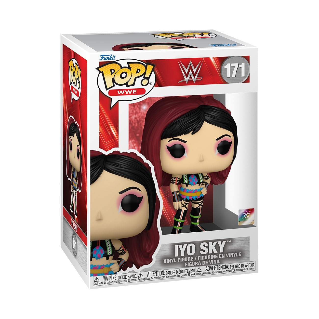 Foto 2 pulgar | Figura De Vinilo Coleccionable Funko Pop Wwe Iyo Sky De 9,5 Cm - Venta Internacional.