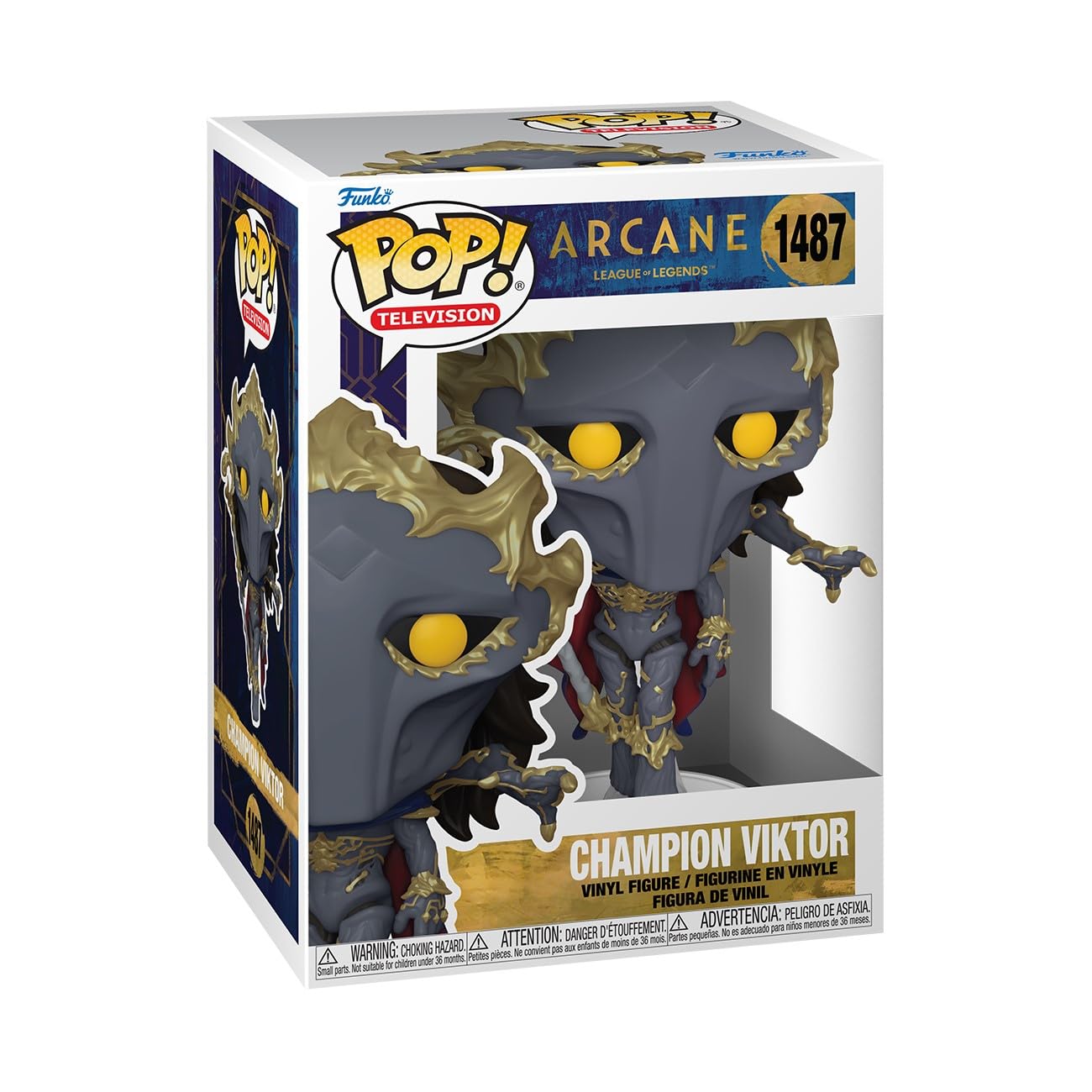 Foto 2 pulgar | Figura De Vinilo Funko Pop Animation Arcane League Of Legends Viktor - Venta Internacional.