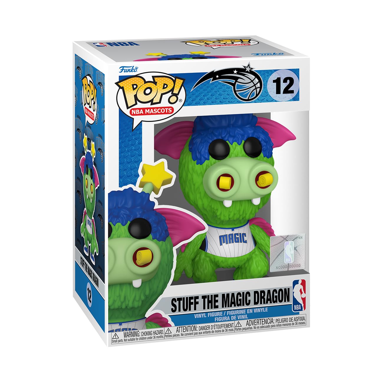 Foto 2 pulgar | Figura De Vinilo Coleccionable Funko Pop! Mascotas De La Nba: Orlando - Venta Internacional.