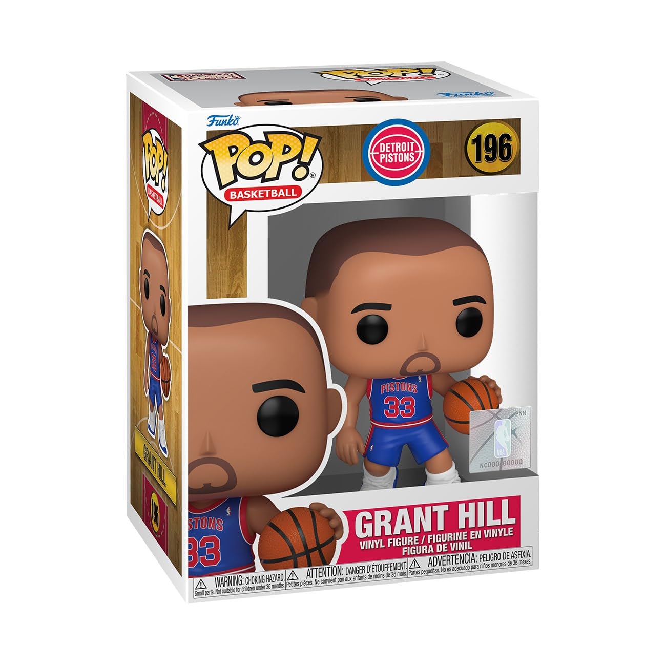 Foto 1 | Figura De Vinilo Coleccionable Funko Pop Nba Pistons Grant Hill - Venta Internacional.
