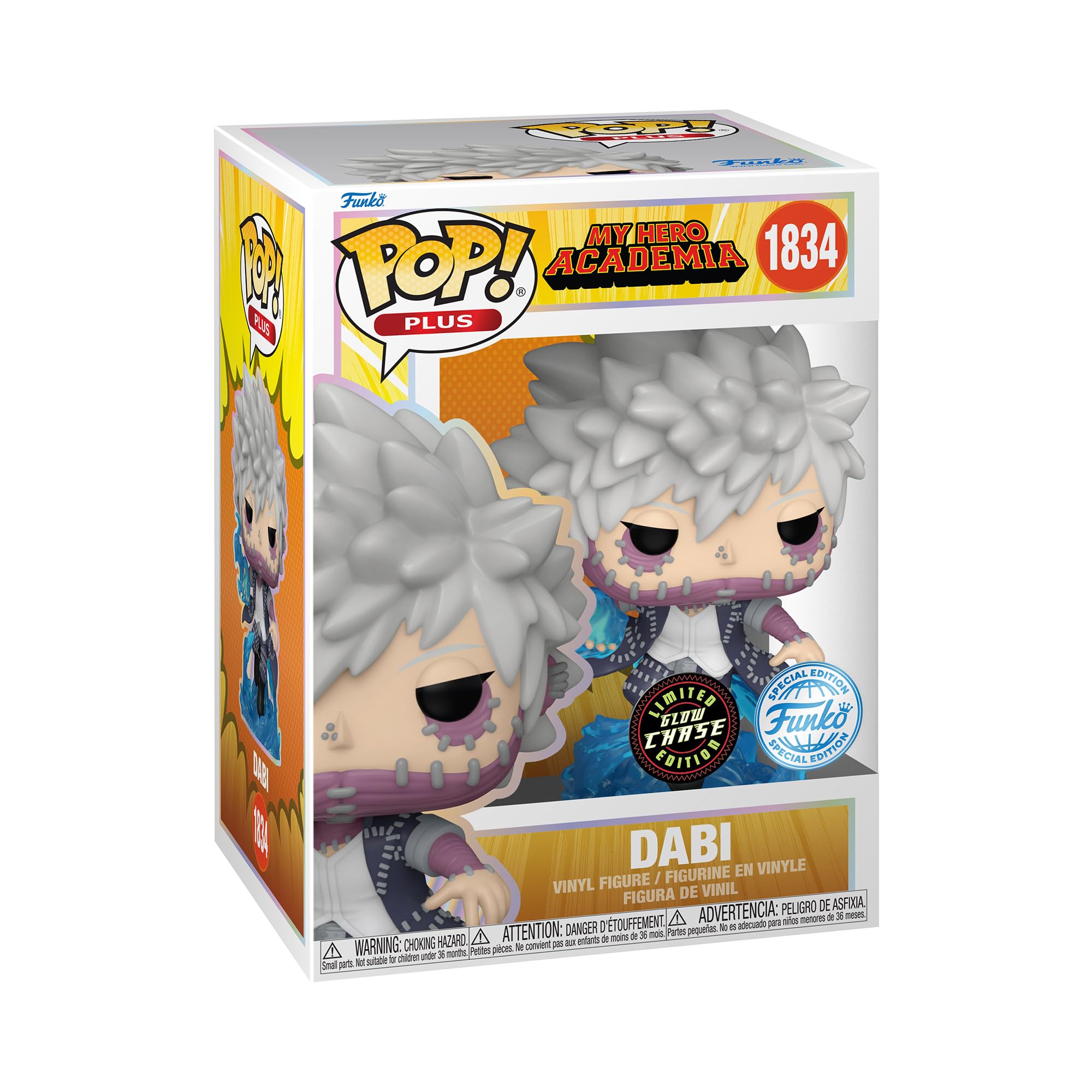 Foto 4 pulgar | Figura De Vinilo Funko Pop! Además Del Anime My Hero Academia Dabi - Venta Internacional.