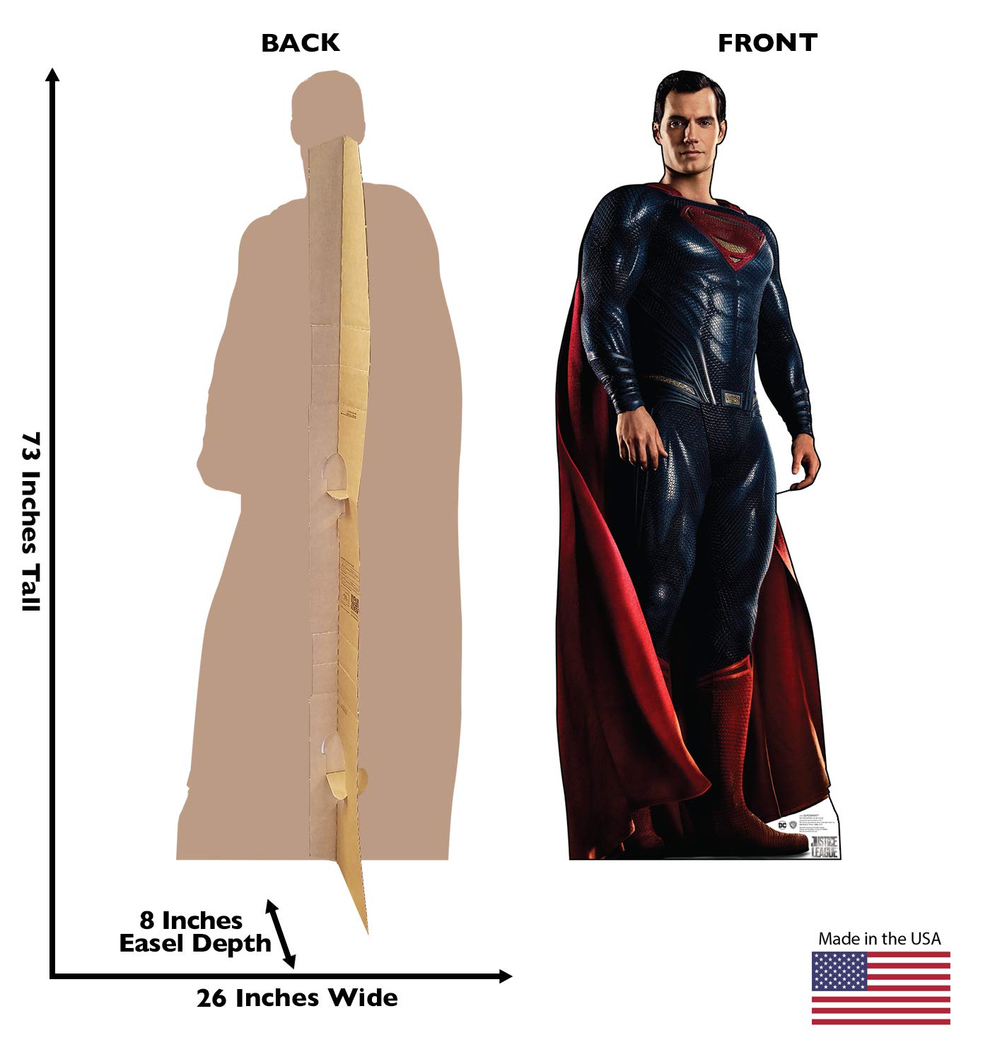 Foto 3 pulgar | Superman Justice League (película De 2017) - Venta Internacional.