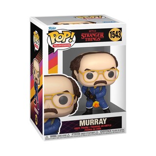 Foto 1 | Figura Funko Pop Tv De Stranger Things Murray, 9,8 Cm, Funko - Venta Internacional.