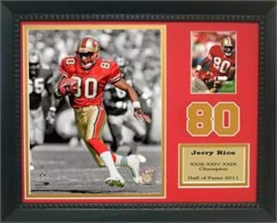 Foto 1 | Marco Para Tarjetas Con Fotos Encore Select Jerry Rice 49ers, 11 X 14 Pulgadas - Venta Internacional.