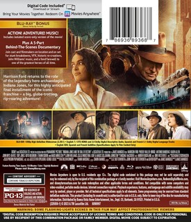 Foto 2 | Blu-ray Indiana Jones Y La Esfera De Destiny Disney - Venta Internacional.