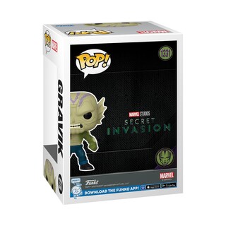 Foto 3 | Figura Funko Pop! Marvel Secret Invasion Gravik, 9,5 Cm - Venta Internacional.