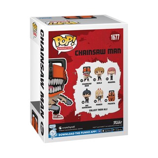 Foto 3 | ¡funko Pop! Animación: Chainsaw Man, Chainsaw Man Con Chase, 11 Cm - Venta Internacional.