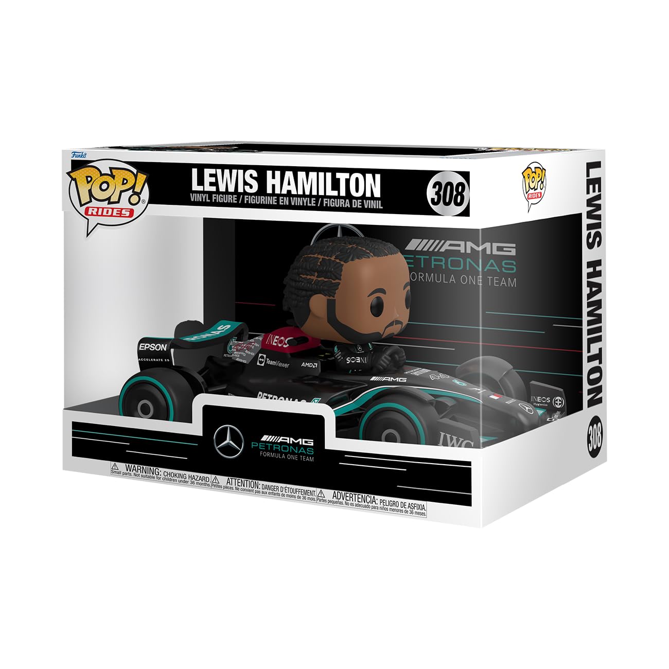 Foto 2 pulgar | ¡funko Pop! ¡monta En Super Deluxe Racing, Lewis Hamilton! - Venta Internacional.