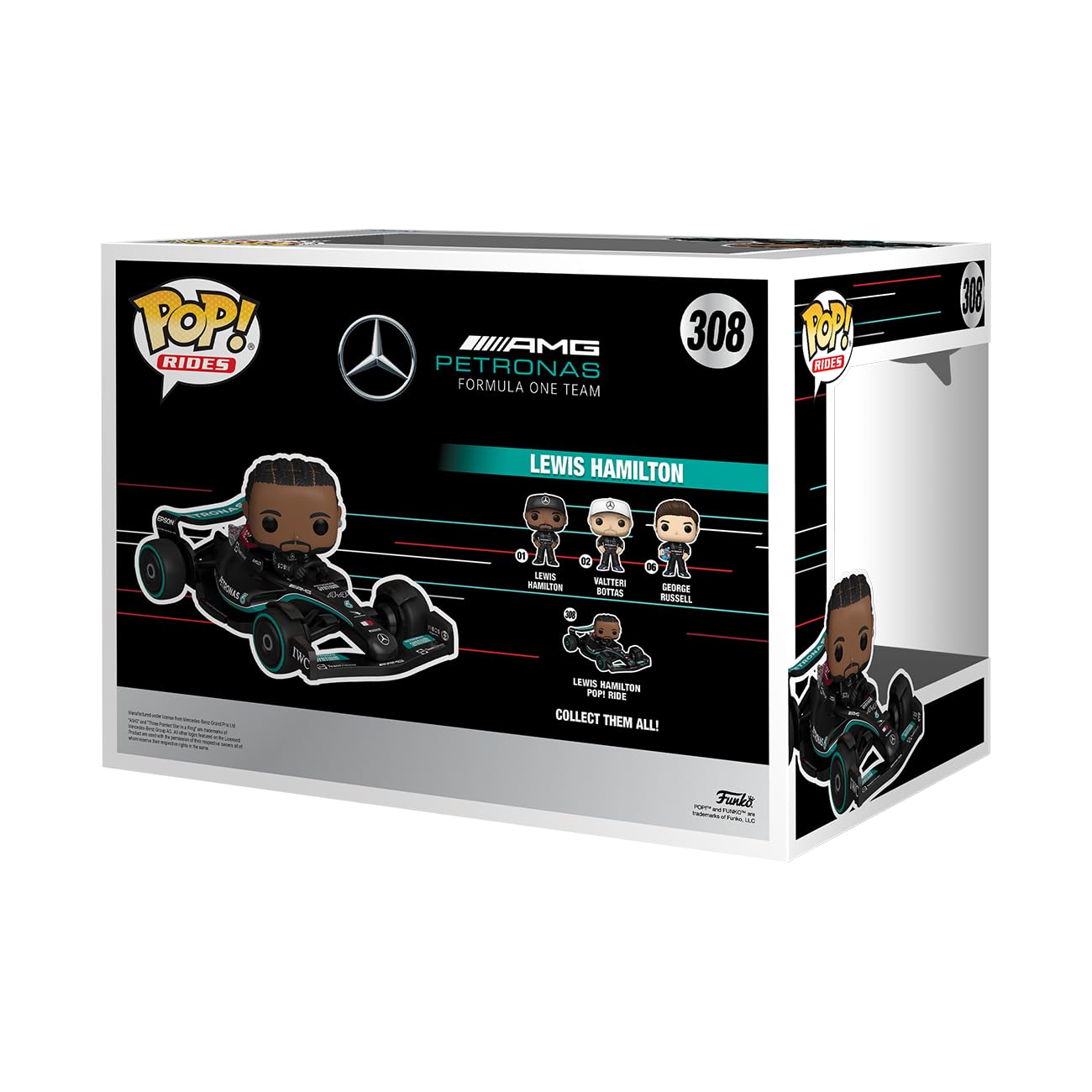 Foto 4 pulgar | ¡funko Pop! ¡monta En Super Deluxe Racing, Lewis Hamilton! - Venta Internacional.