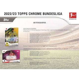 Foto 6 | Trading Cards Topps Hobby Box Cromada Para La Bundesliga 2022/23 - Venta Internacional.
