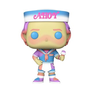 Foto 2 | ¡funko Pop! Tv Stranger Things Steve (scoops Ahoy), 10,5 Cm - Venta Internacional.
