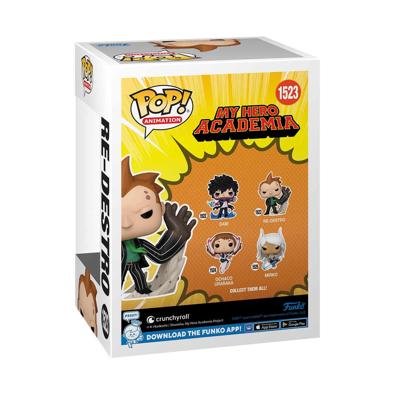 Foto 4 pulgar | Figura De Acción Funko Pop! Animación My Hero Academia Re-destro - Venta Internacional.
