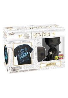 Foto 4 | ¡funko Pop! Y Conjunto De Camisetas Harry Potter Dementor M Con Pop! De 10 Cm - Venta Internacional.