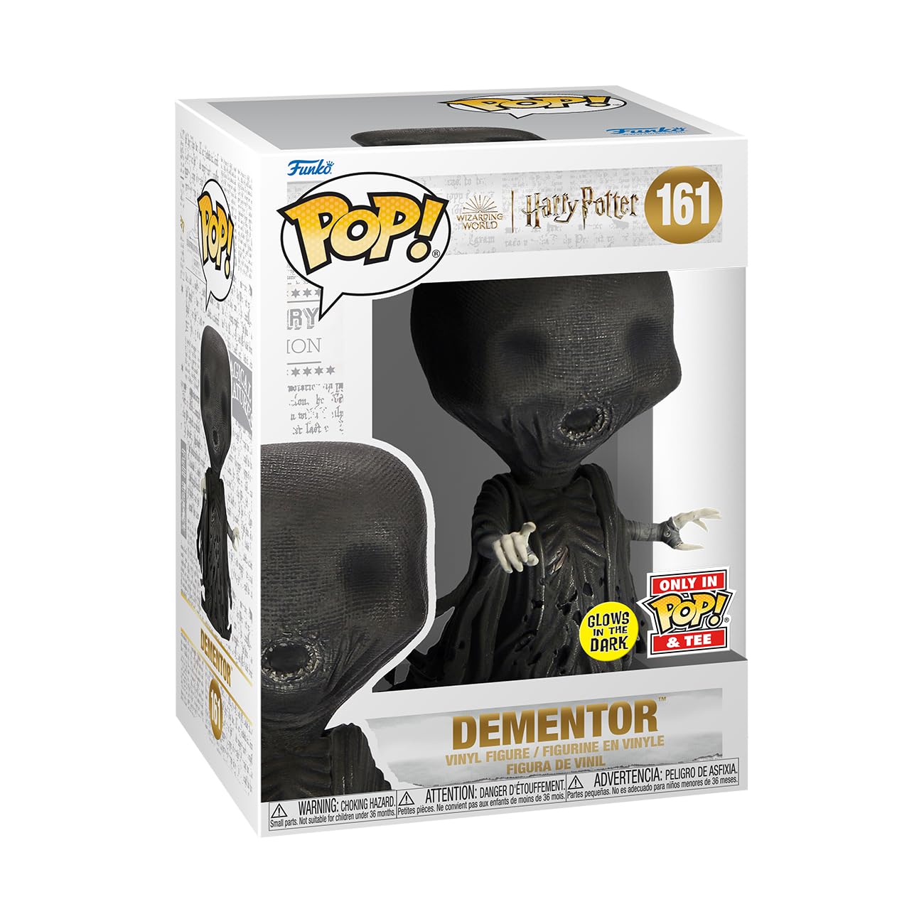 Foto 8 pulgar | ¡funko Pop! Y Conjunto De Camisetas Harry Potter Dementor M Con Pop! De 10 Cm - Venta Internacional.