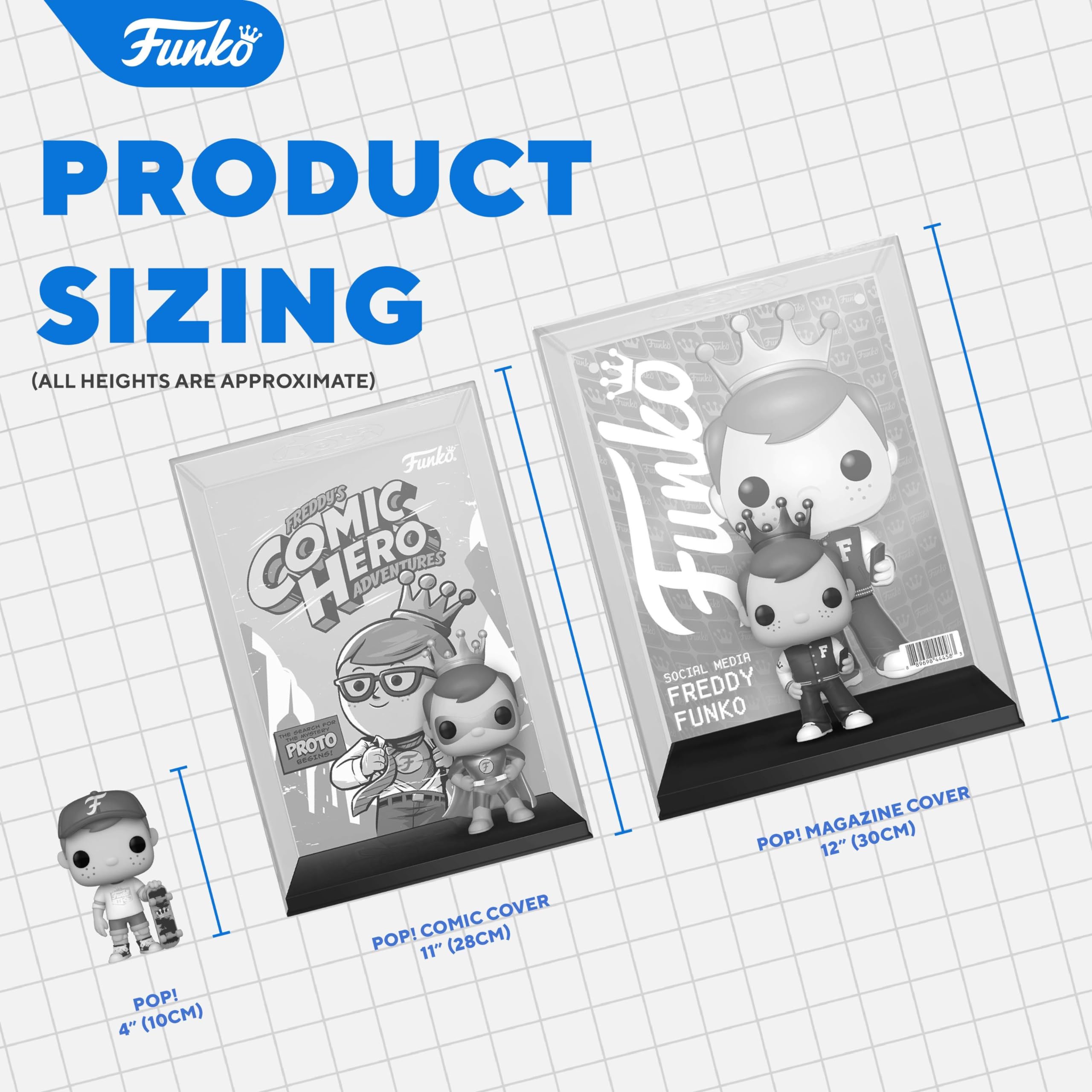 Foto 4 pulgar | Figura De Vinilo Coleccionable Funko Pop Comic Cover Dc Superman - Venta Internacional.