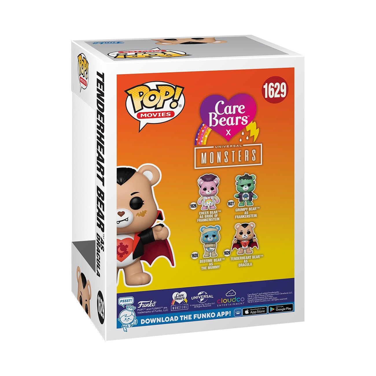 Foto 3 | Figura De Vinilo Funko Pop Movies Universal Monsters Care Bears - Venta Internacional.