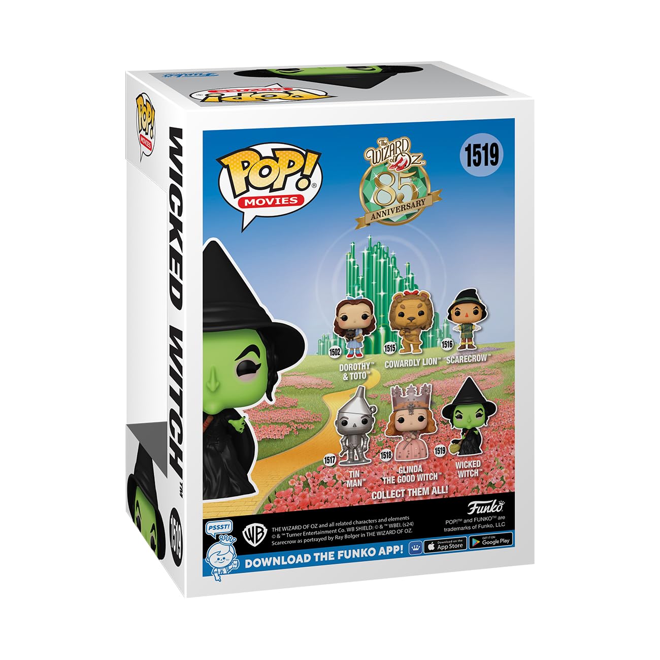 Foto 4 pulgar | Figura De Acción Funko Pop! Películas: El Mago De Oz, La Bruja Malvada - Venta Internacional.