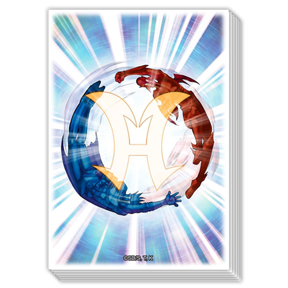 Foto 2 | Fundas Para Tarjetas Konami Yu-gi-oh! Elemental Hero (paquete De 50) - Venta Internacional.