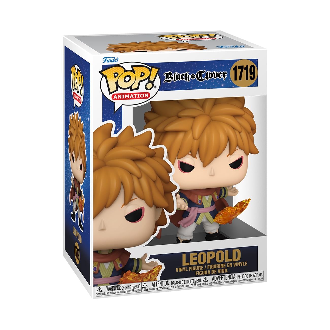 Foto 2 pulgar | Figura De Acción Funko Pop! Animación: Black Clover, Leopold - Venta Internacional.