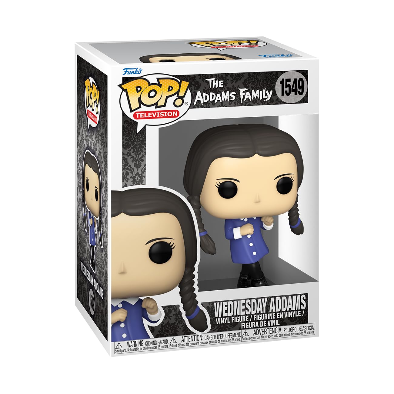 Foto 2 pulgar | Figura De Colección Funko Pop! Tv The Addams Family Wednesday - Venta Internacional.