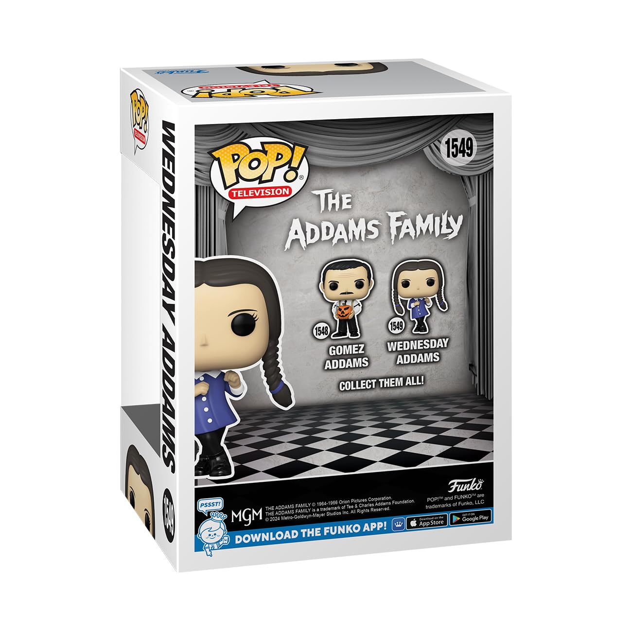 Foto 4 pulgar | Figura De Colección Funko Pop! Tv The Addams Family Wednesday - Venta Internacional.