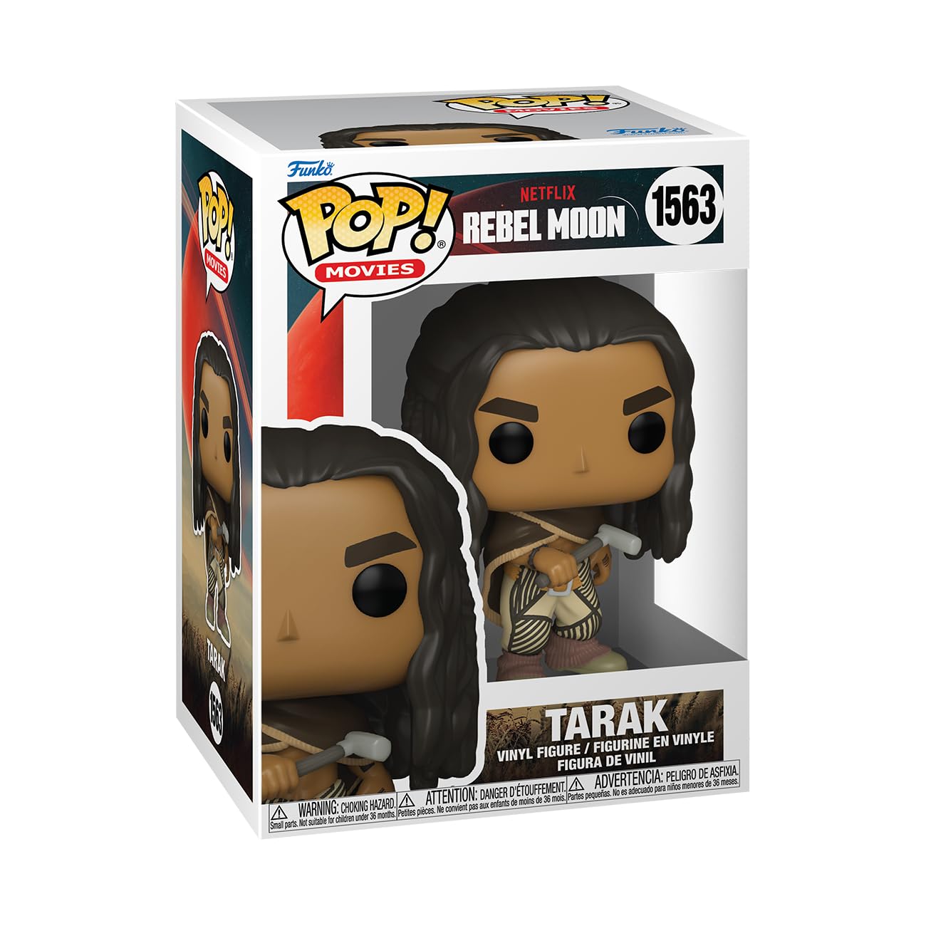 Foto 1 | ¡funko Pop! Figura Tarak De Rebel Moon De Netflix, 10 Cm - Venta Internacional.
