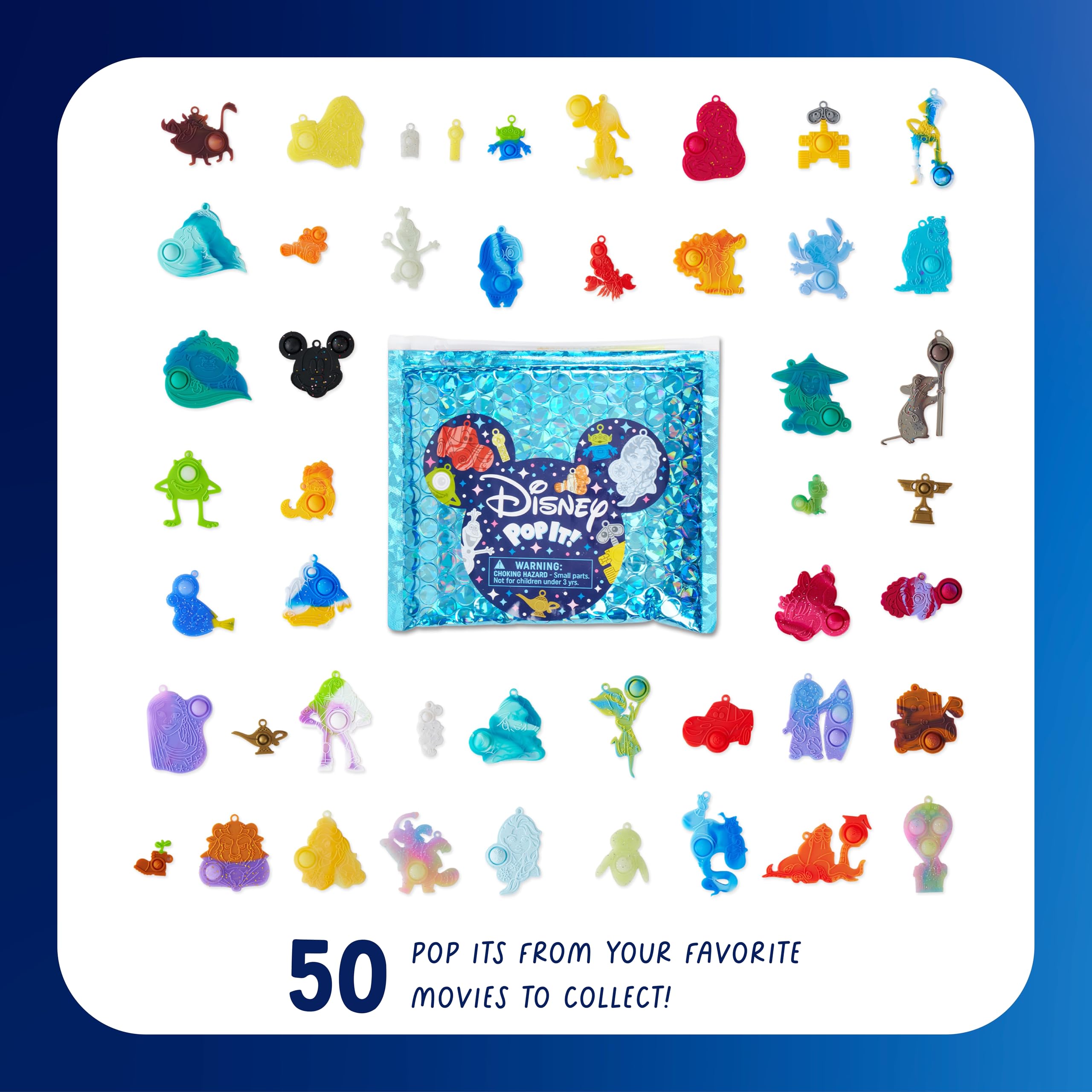 Foto 3 pulgar | Bolsas Coleccionables Pop It! Edición Disney Para Mascotas Con 4 Mascotas - Venta Internacional.