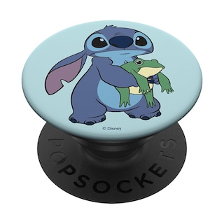 Foto 1 | Popsockets Disney Lilo & Stitch Lindo Stitch Sujetando Una Rana - Venta Internacional.