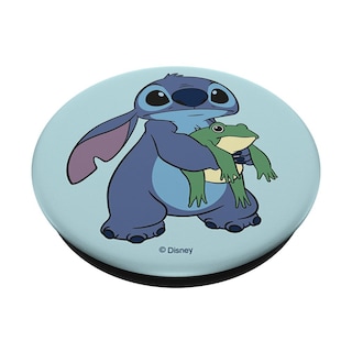 Foto 2 | Popsockets Disney Lilo & Stitch Lindo Stitch Sujetando Una Rana - Venta Internacional.