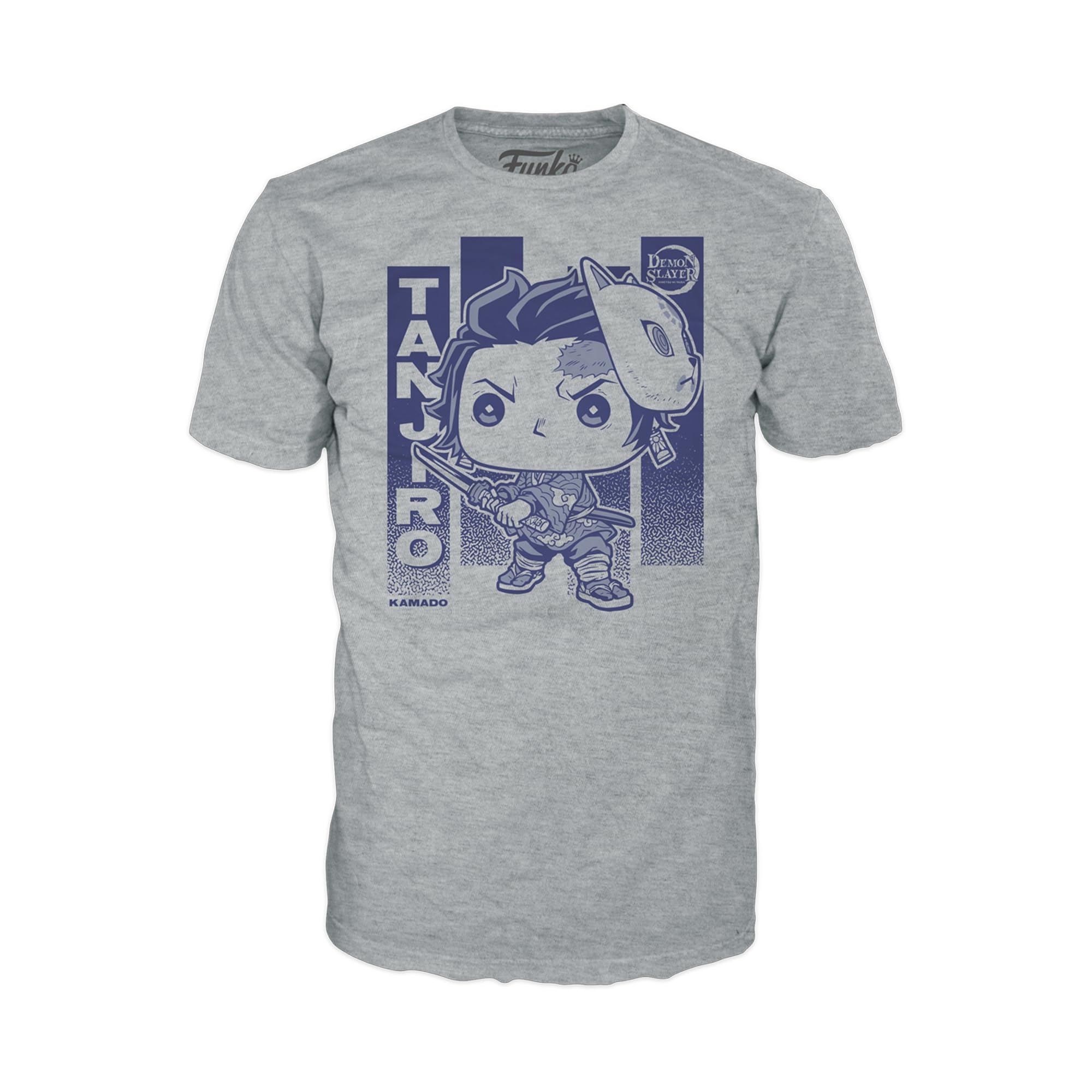 Foto 2 pulgar | Camiseta Funko Pop! Tanjiro Kamado, Cazador De Demonios, Talla M - Venta Internacional.