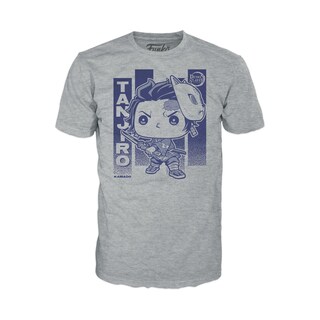Foto 1 | Camiseta Funko Pop! Tanjiro Kamado, Cazador De Demonios, Talla M - Venta Internacional.