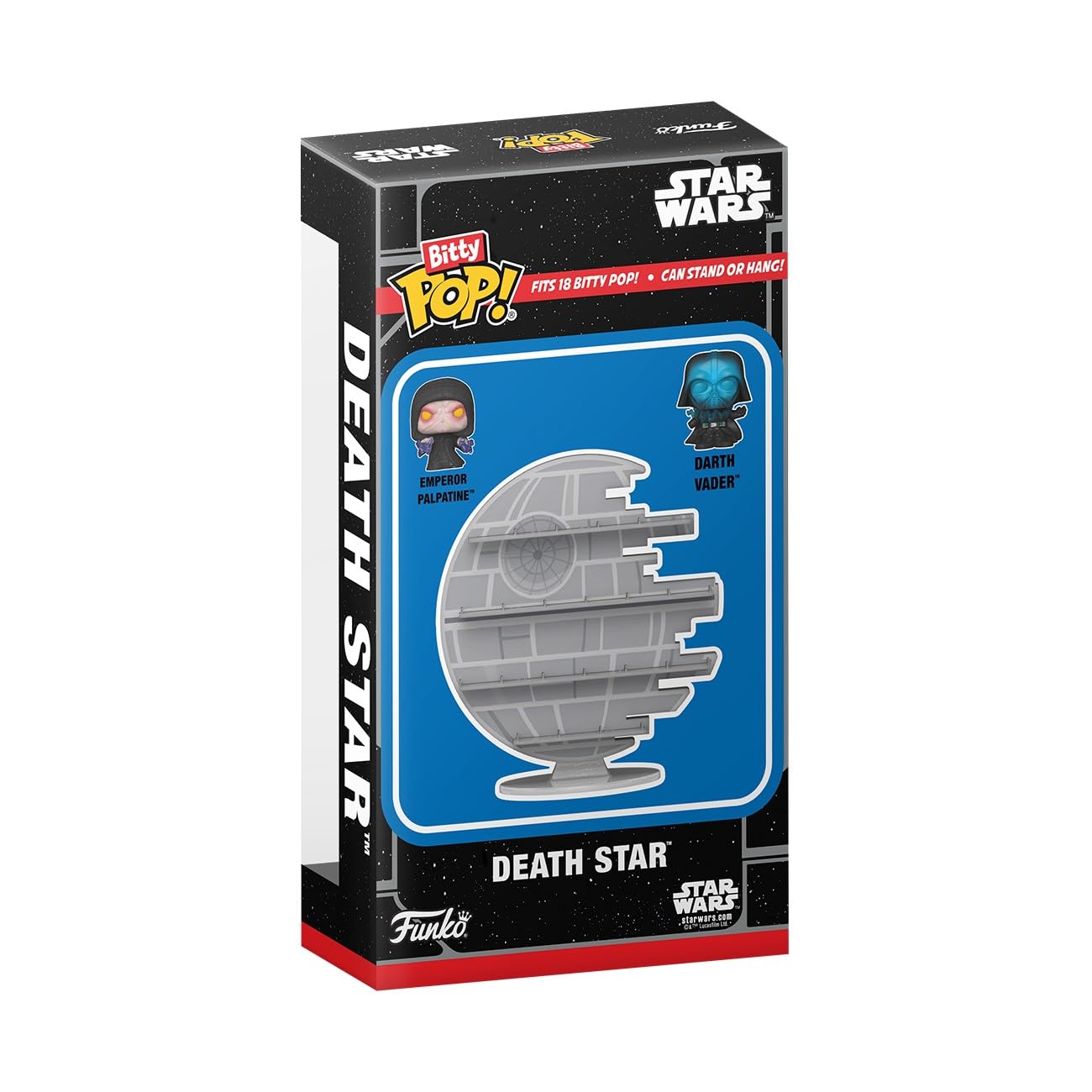 Foto 4 pulgar | Expositor Coleccionable Funko Pop! Bitty Death Star Con 2 Figuras - Venta Internacional.